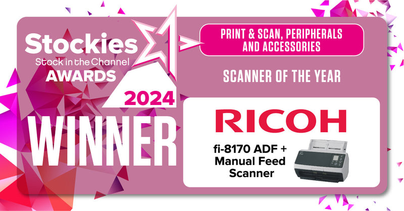 Ricoh fi-8170 ADF + Manual feed scanner 600 x 600 DPI A4 Black, Grey