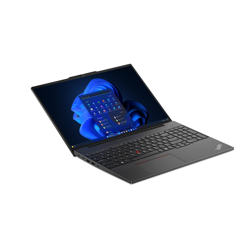 Lenovo ThinkPad E16 Gen 2 (AMD) AMD Ryzen™ 7 7735HS Laptop 40.6 cm (16") WUXGA 16 GB DDR5-SDRAM 512 GB SSD Wi-Fi 6E (802.11ax) Windows 11 Pro UK English Black