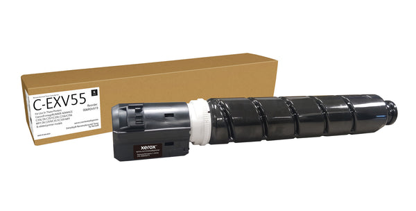 Everyday™ Black Remanufactured Toner by Xerox compatible with Canon C-EXV55 (2182C002AA), Standard capacity