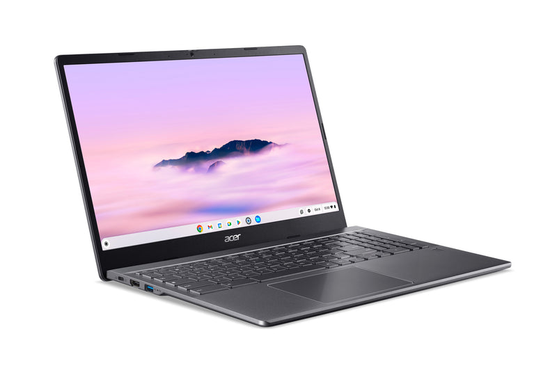 Acer Chromebook CBE595-2 Intel® Core™ i3 i3-1315U 39.6 cm (15.6") Full HD 8 GB LPDDR5x-SDRAM 256 GB SSD Wi-Fi 6E (802.11ax) ChromeOS Grey