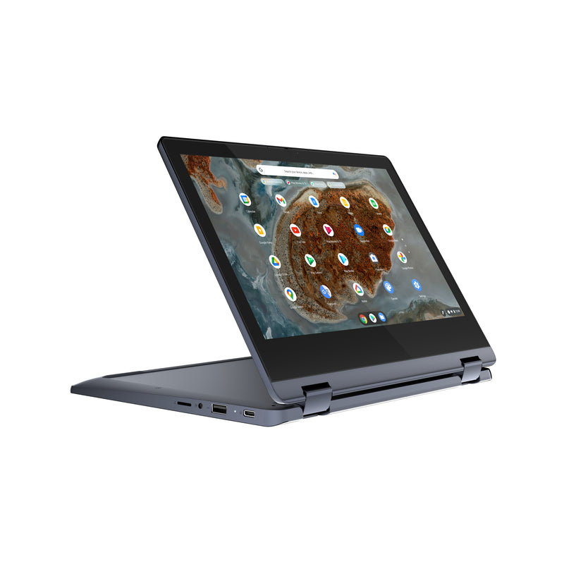 Lenovo IdeaPad Flex 3 Chrome 11M836 MediaTek MT8183 Chromebook 29.5 cm (11.6") Touchscreen HD 4 GB LPDDR4x-SDRAM 32 GB eMMC Wi-Fi 5 (802.11ac) ChromeOS UK English Blue