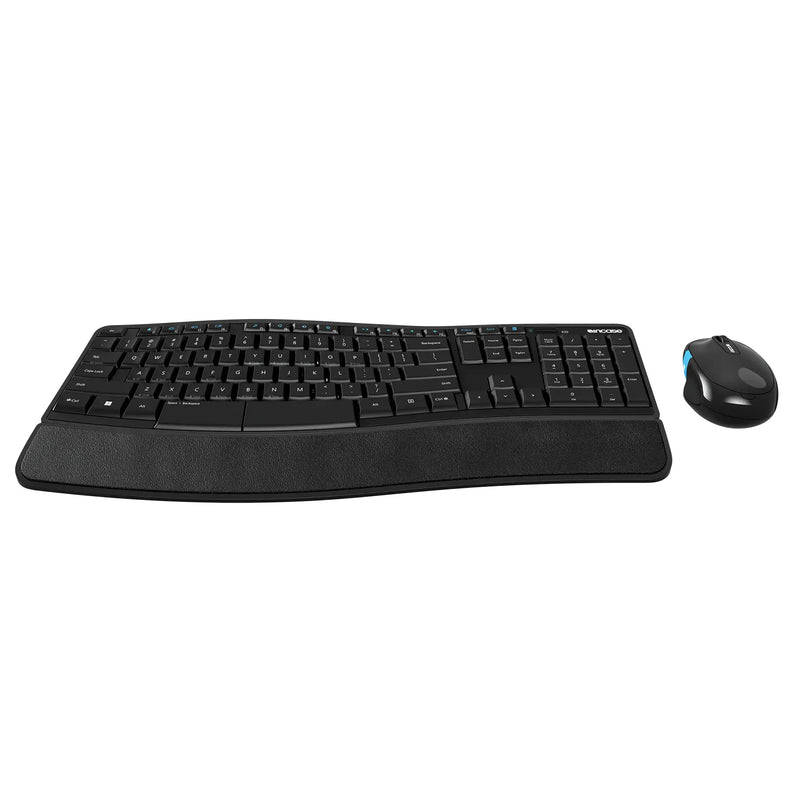 Incase Designed by Microsoft Sculpt Comfort Desktop keyboard Mouse included Office RF Wireless QWERTY German Black