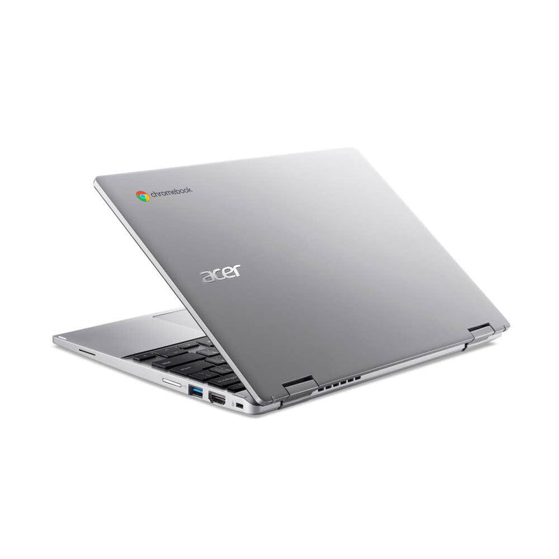 Acer Chromebook CP312-1H-C2YD Intel® N N100 31 cm (12.2") Touchscreen WUXGA 4 GB LPDDR5-SDRAM 64 GB Flash Wi-Fi 6E (802.11ax) ChromeOS Silver