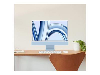 Apple iMac 4.5K 24" M3, 256GB SSD - Blue (MQRQ3B/A)