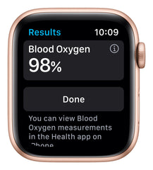 Apple Watch Series 6 GPS, 40mm Gold Aluminium Case with Pink Sand Sport Band - Regular