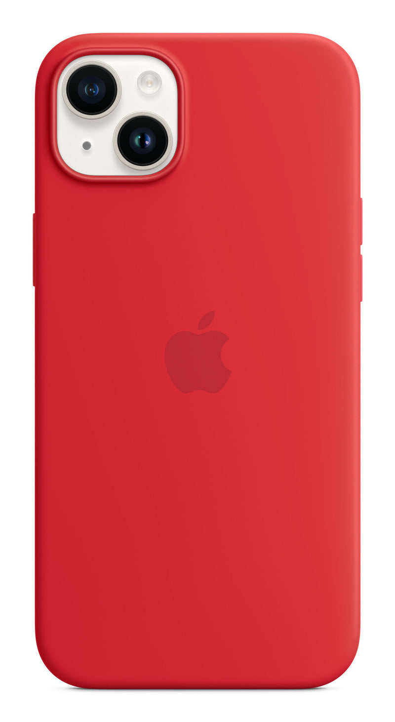 Apple iPhone 14 Plus Silicone Case with MagSafe - Red