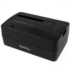 StarTech.com Single Bay USB 3.1 to SATA Hard Drive Docking Station, USB 3.1 (10 Gbps) Hard Drive Dock, External 2.5/3.5