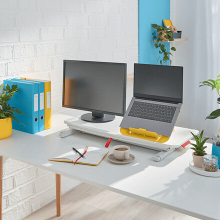 Leitz Ergo Cosy Standing Desk Converter with sliding tray - image 6