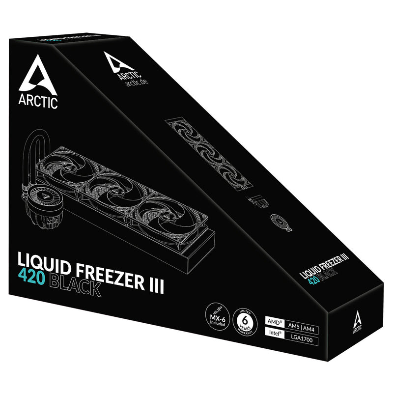 ARCTIC Liquid Freezer III 420 - Multi Compatible All-in-One CPU Water Cooler