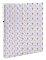 Exacompta Neo Deco ring binder A4 Black, Turquoise, White