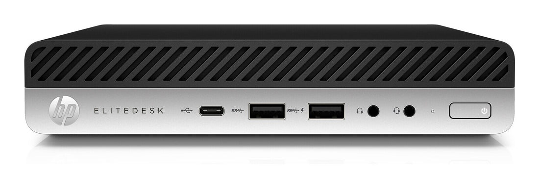T1A HP EliteDesk 800 G4 Refurbished Intel Core i5 i5-8500T 8 GB DDR4-SDRAM 256 GB SSD Windows 11 Pro Mini PC