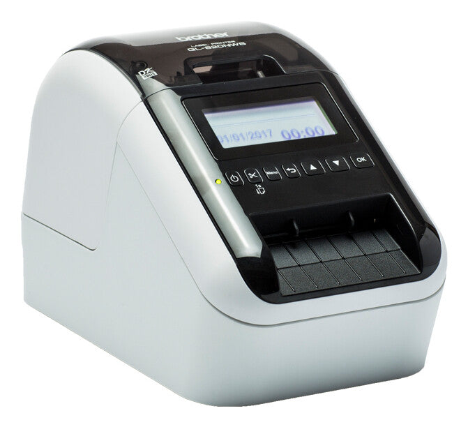 Brother QL-820NWBC label printer Direct thermal Colour 300 x 600 DPI 176 mm/sec Wired & Wireless Ethernet LAN DK Wi-Fi Bluetooth
