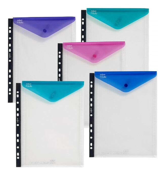 Snopake Polyfile RingBinder Wallet High Capacity