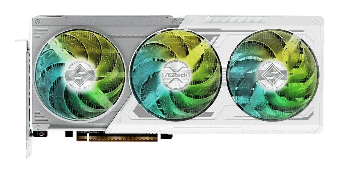 ASRock AMD Radeon RX 9070 XT Steel Legend 16GB GDDR6 Graphics Card