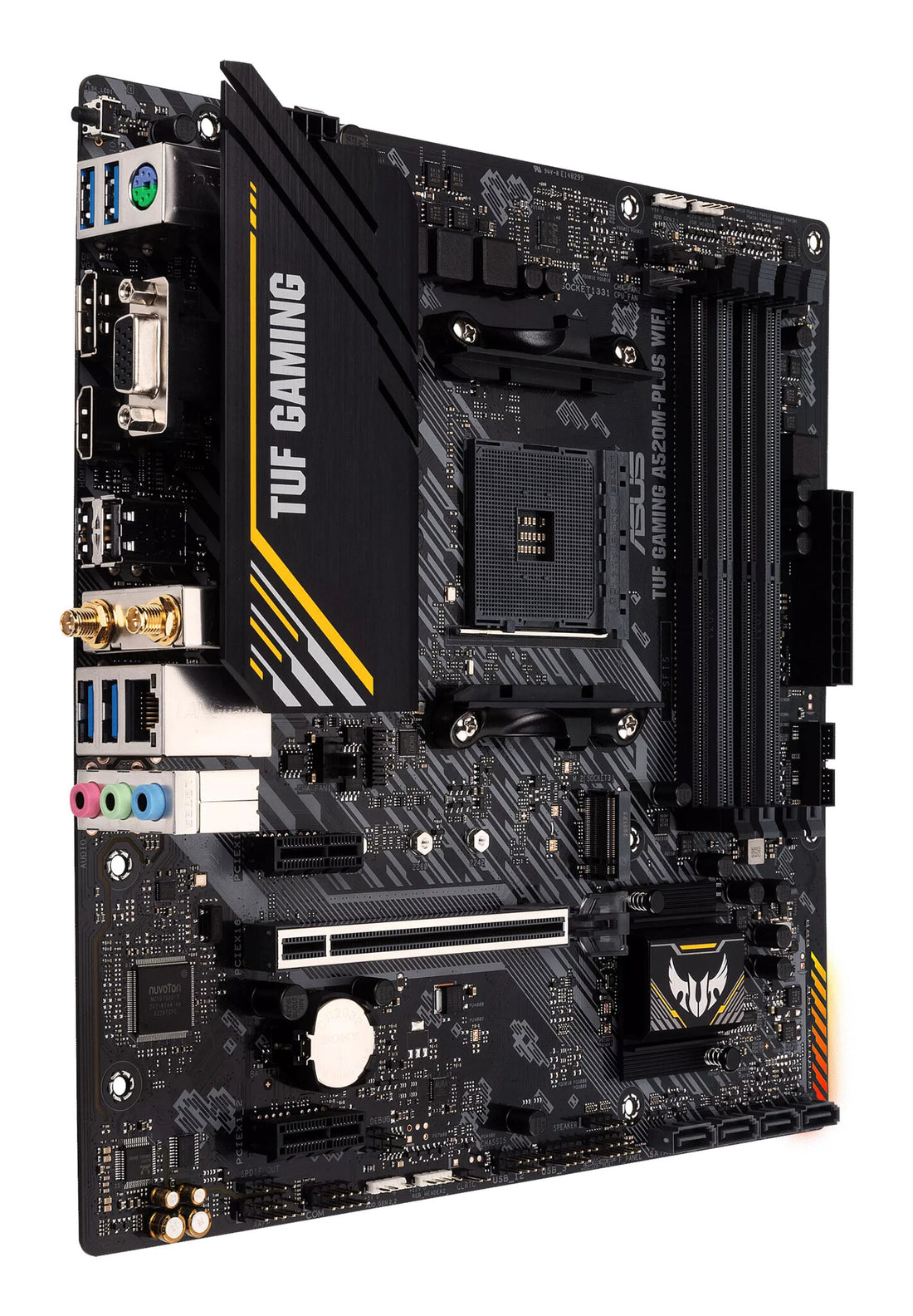 ASUS TUF GAMING A520M-PLUS WIFI AMD A520 Socket AM4 micro ATX - image 3