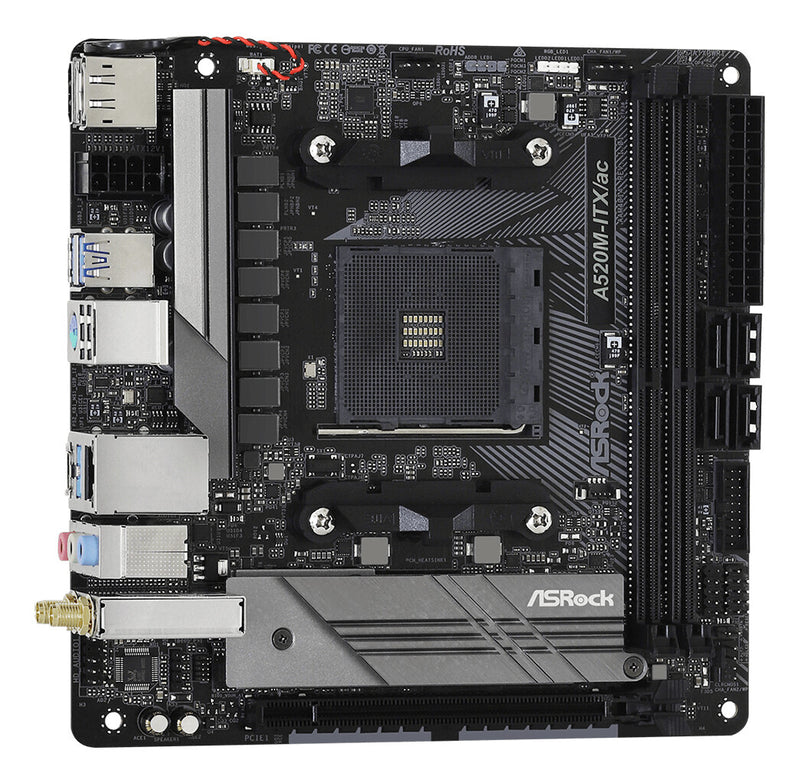 Asrock A520M-ITX/ac AMD A520 Socket AM4 mini ITX