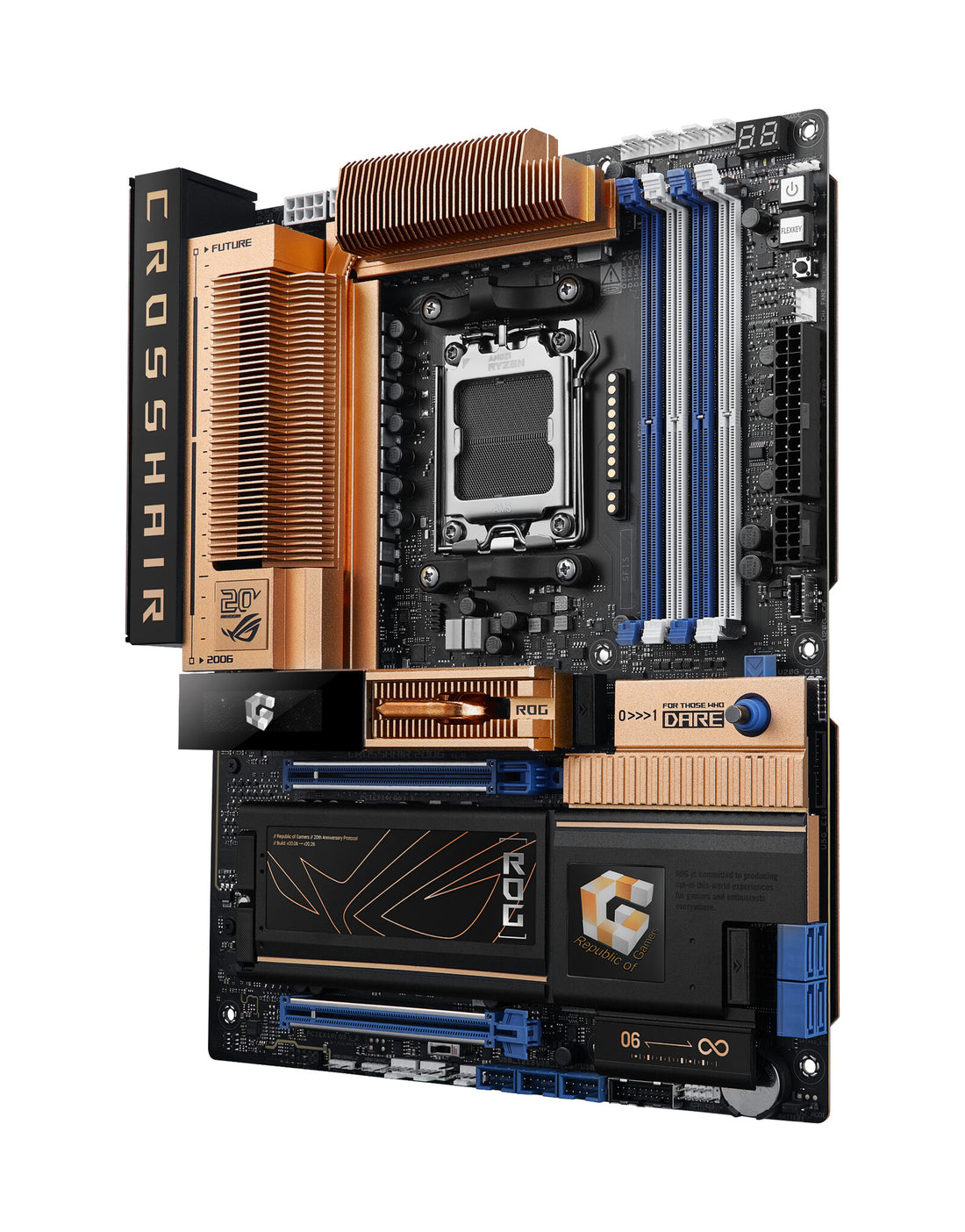ASUS ROG CROSSHAIR 2006 AMD X870E Socket AM5 ATX - image 2