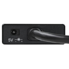 StarTech.com 3-Port Portable USB 3.0 Hub plus Gigabit Ethernet - Aluminum with Built-in Cable~3-Port Portable USB 3.0 Hub plus Gigabit Ethernet - 5Gbps - Aluminum with Built-in Cable