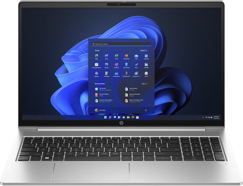 HP ProBook 450 15.6 G10 Intel® Core™ i5 i5-1335U Laptop 39.6 cm (15.6") Full HD 16 GB DDR4-SDRAM 512 GB SSD NVIDIA GeForce RTX 2050 Wi-Fi 6E (802.11ax) Windows 11 Pro Silver