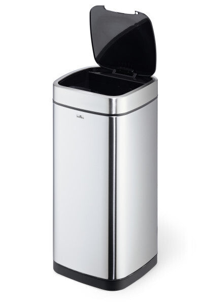 Durable NO TOUCH 35L Rectangular Stainless steel Black, Silver - image 6
