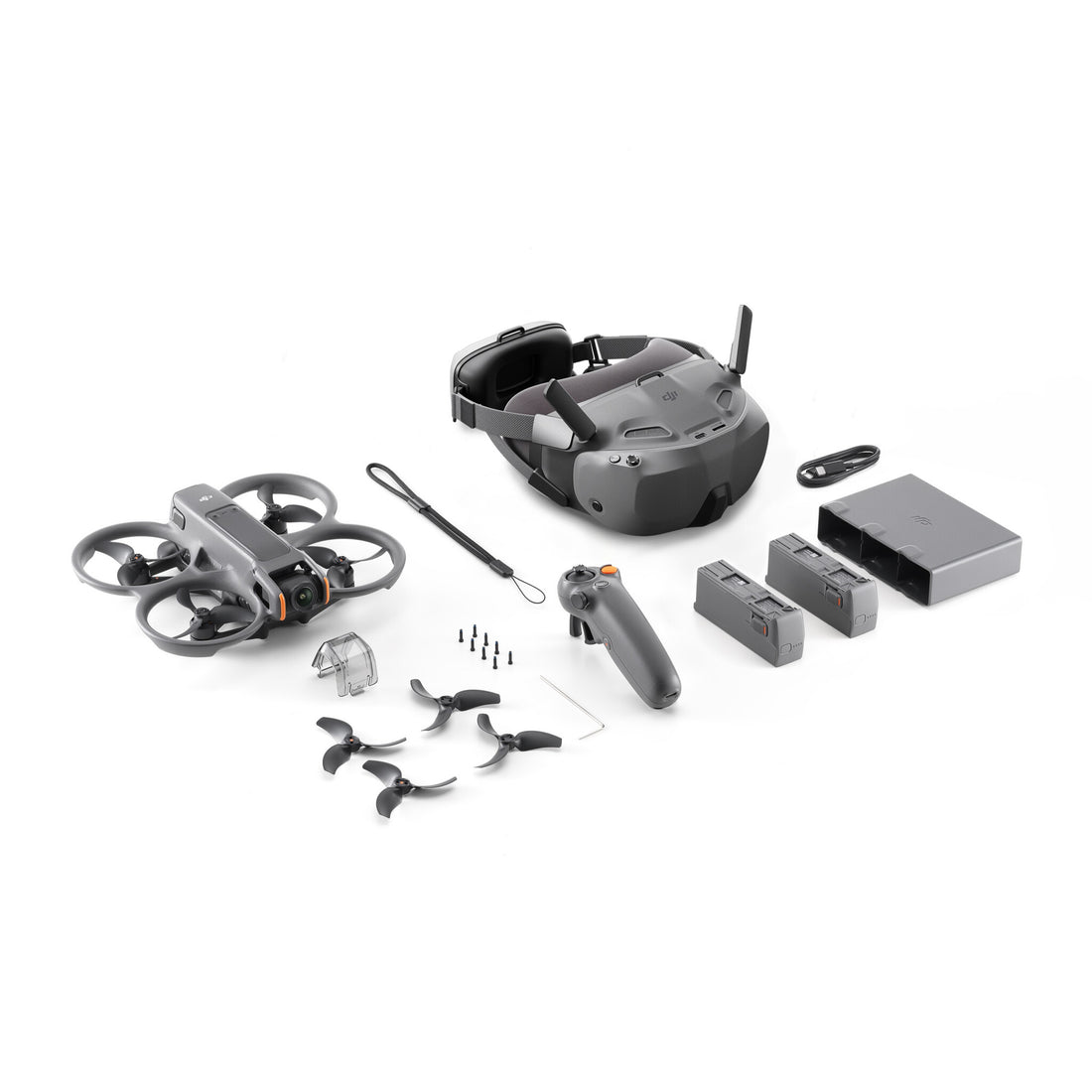 DJI Avata 2 Fly Smart Combo Singel Battery 4 rotors Quadcopter 48 MP 3840 x 2160 pixels 2150 mAh Black, Grey - image 6