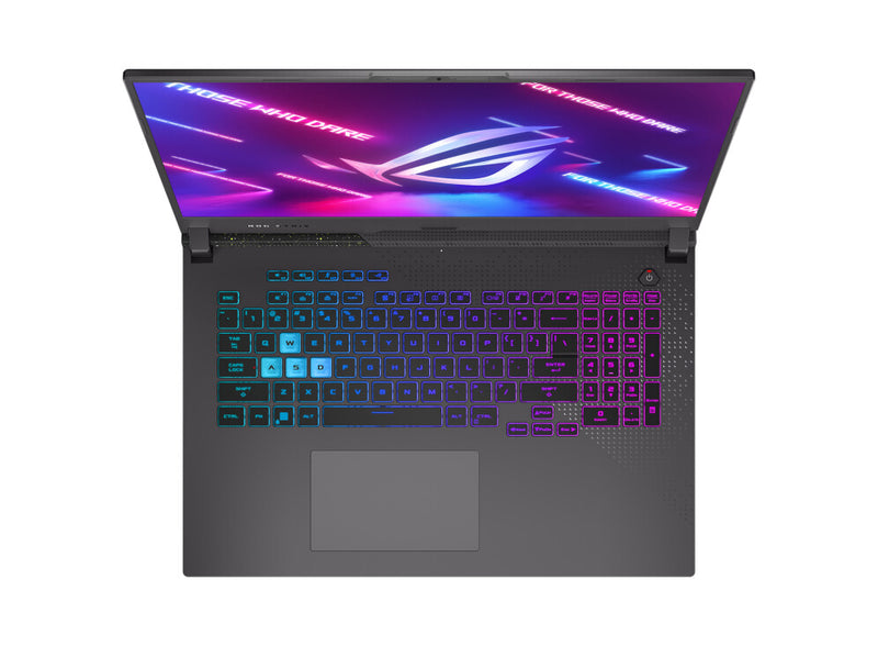 ASUS ROG Strix G17 STRIX-G17-G713PI-LL044W AMD Ryzen™ 9 7845HX Laptop 43.9 cm (17.3") Wide Quad HD 32 GB DDR5-SDRAM 1 TB SSD NVIDIA GeForce RTX 4070 Wi-Fi 6E (802.11ax) Windows 11 Home Grey