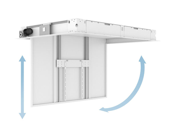 Multibrackets M Motorized Ceilingmount Inverted Extensional w/lid 65"-86"