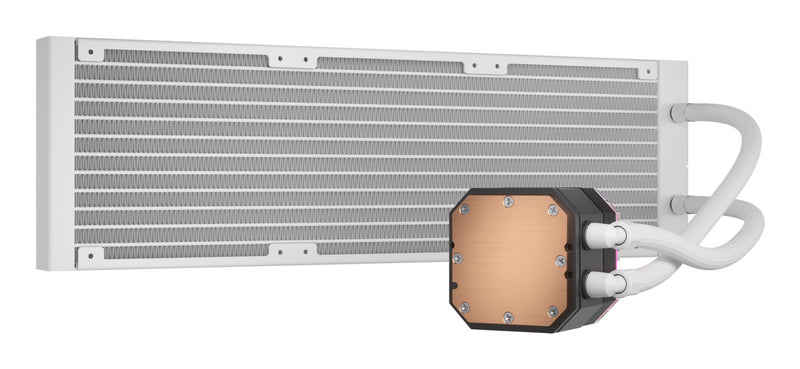 Corsair CW-9060073-WW computer cooling system Processor All-in-one liquid cooler 12 cm White 1 pc(s)