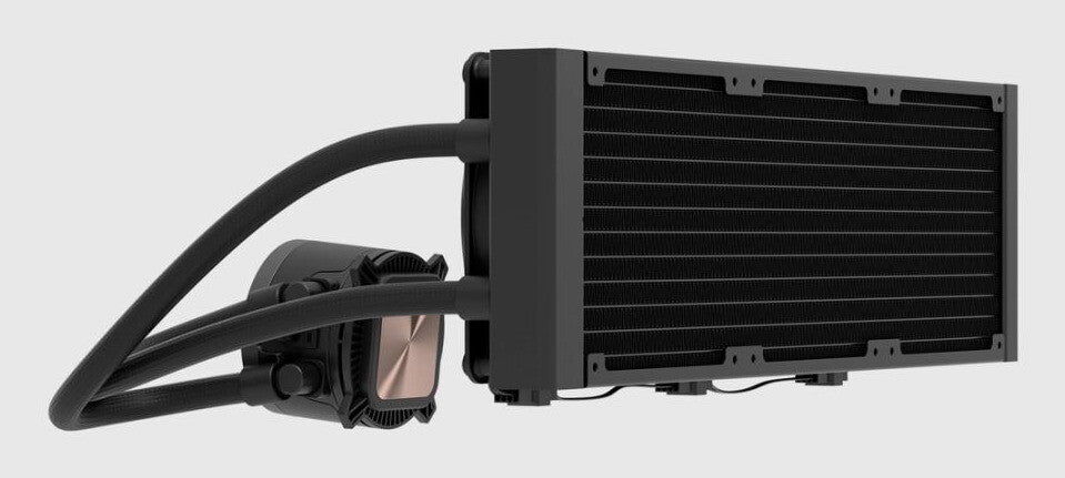 Fractal Design Radius 360 Black Processor All-in-one liquid cooler 12 cm - image 3