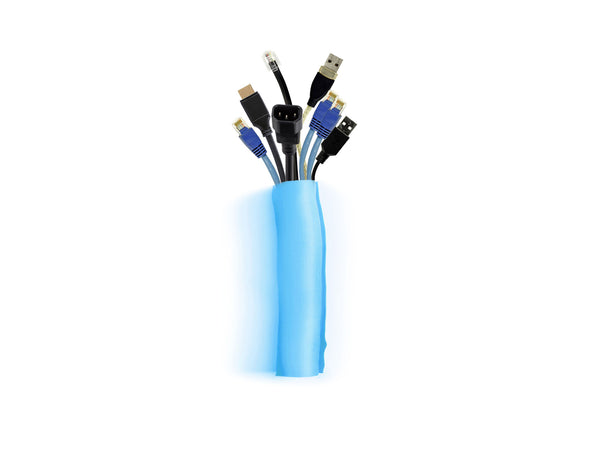 Multibrackets M Universal Cable Sock Self Wrapping 40mm Blue 25m