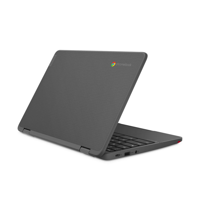 Lenovo 300e Yoga Chromebook Gen 4 MediaTek Kompanio 520 29.5 cm (11.6") Touchscreen HD 8 GB LPDDR4x-SDRAM 64 GB eMMC Wi-Fi 6 (802.11ax) ChromeOS UK English Grey