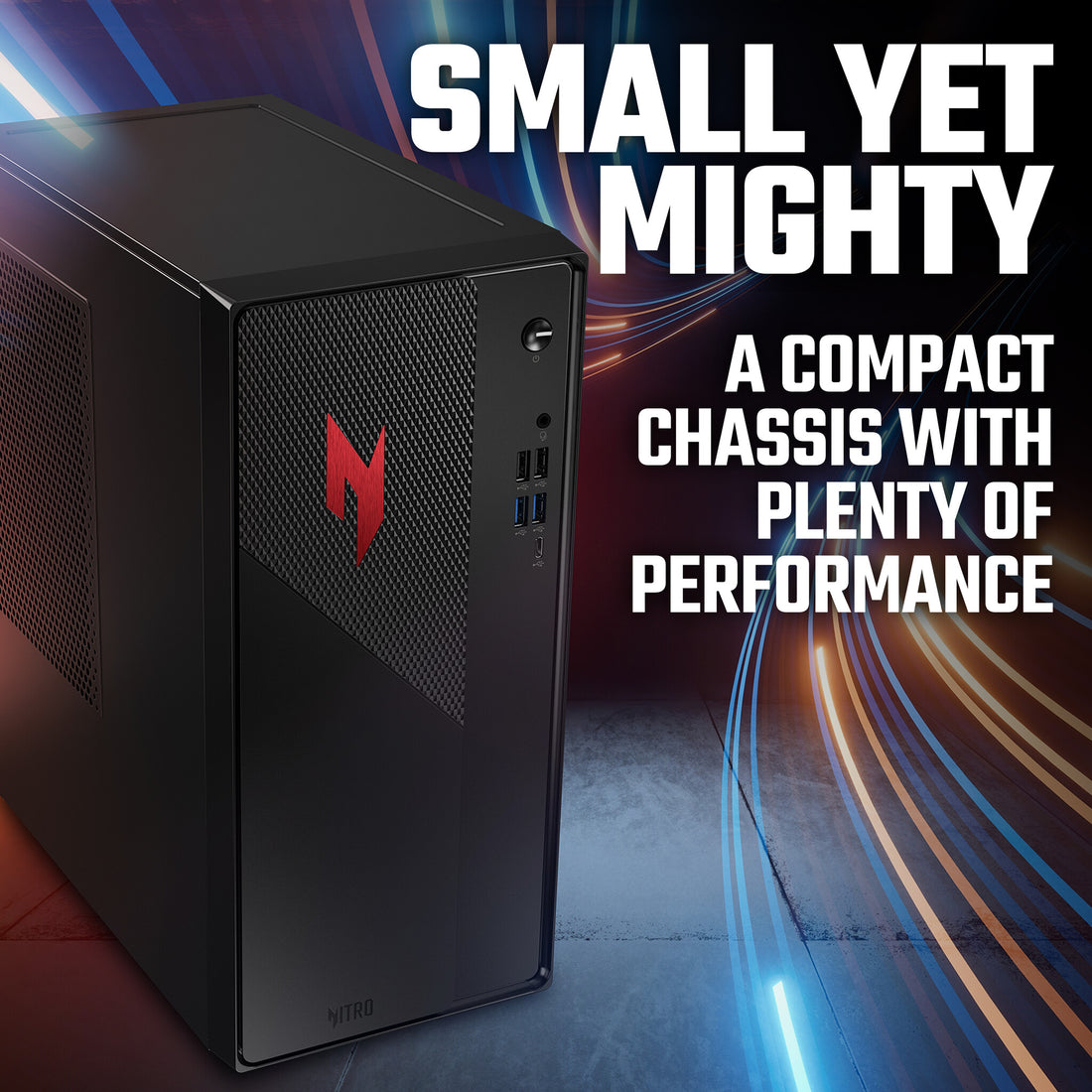 Acer NITRO 20 N20-101 Gaming Desktop - Intel Core 5-210H, 16GB, 512GB SSD, Nvidia GeForce RTX 5050, Windows - image 5