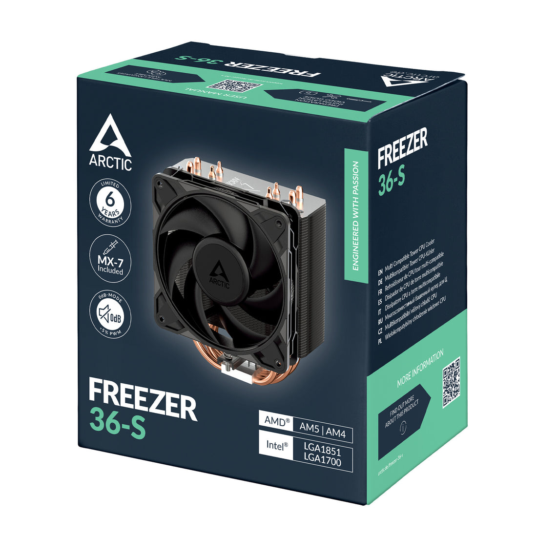 ARCTIC Freezer 36-S Multi Compatible Tower CPU Cooler - image 7