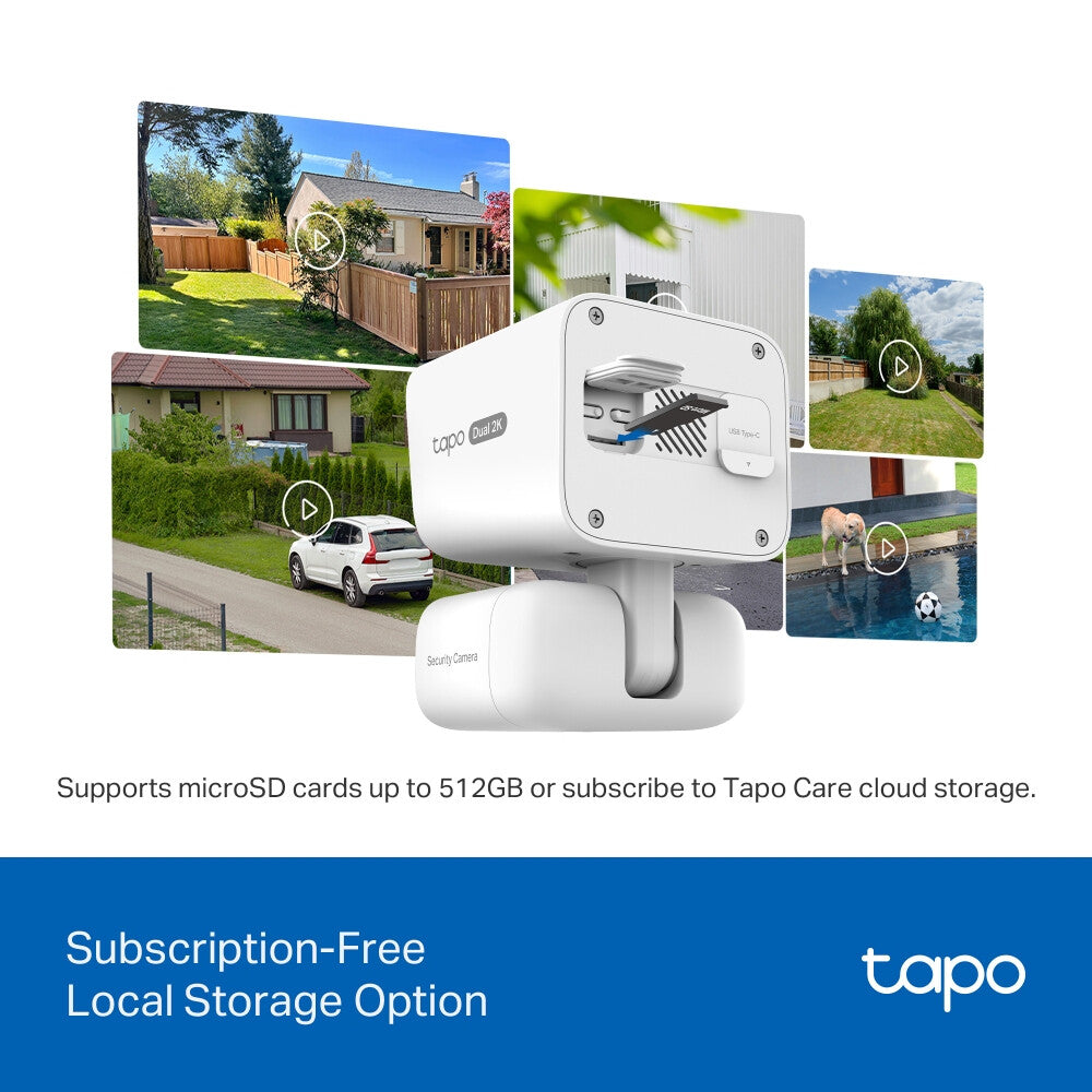 TP-Link Tapo Solar-Pow Dual-Lens Pan/Tilt Sec Cam Kit smart home security kit - image 11