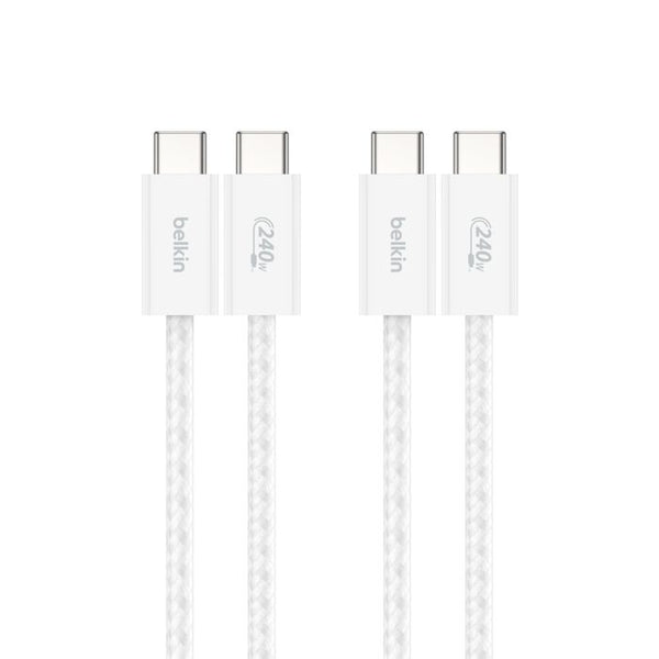 Belkin BoostCharge USB cable USB 2.0 USB C White