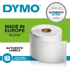 DYMO LW Value Pack - Large Address Labels - 36 x 89 mm - 12 Rolls - 2093093