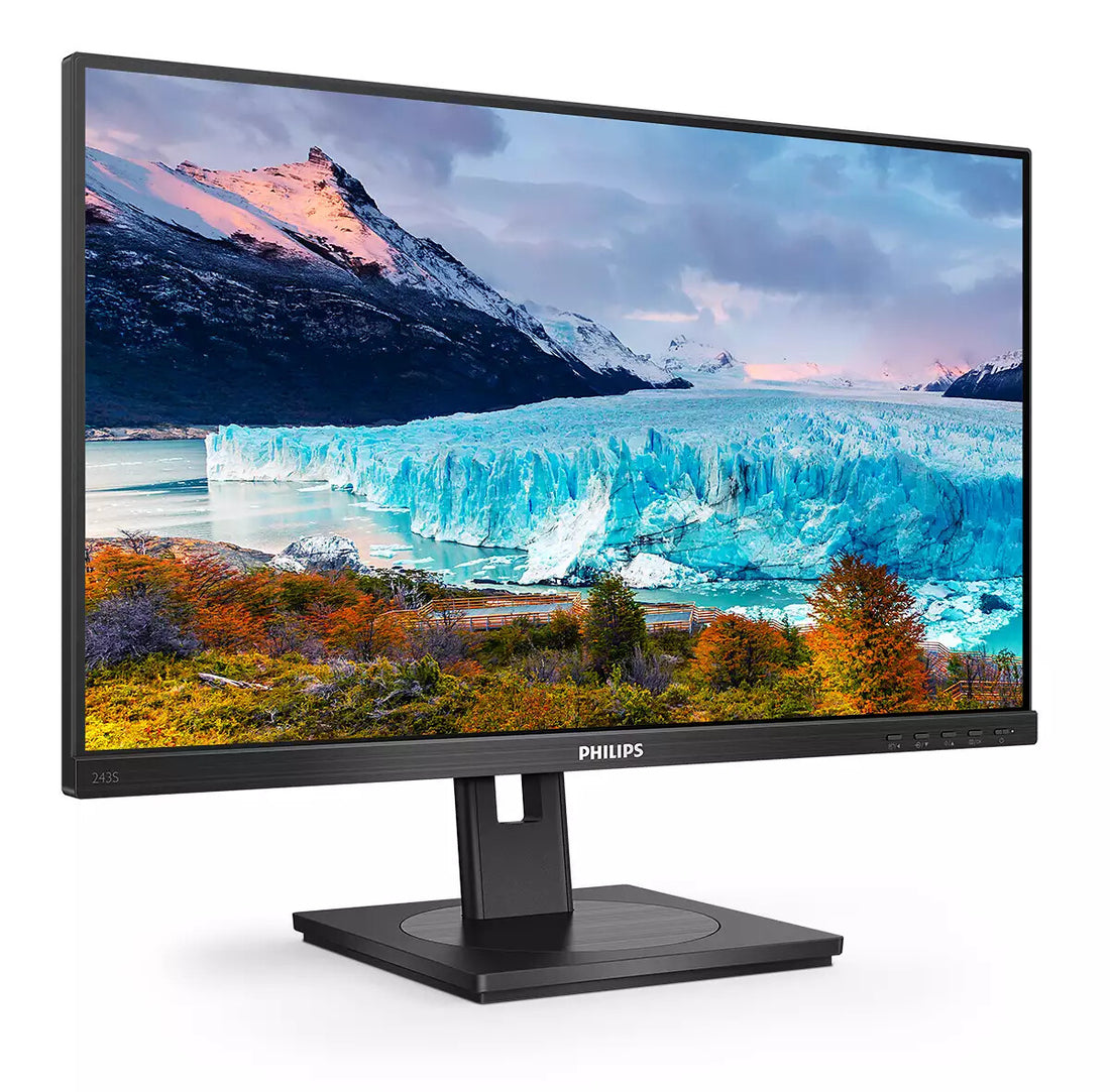 Philips S Line 243S1/00 computer monitor 23.8" 1920 x 1080 pixels Full HD LCD Black - image 3