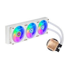 Cooler Master MasterLiquid PL360 Flux White Edition Computer case Liquid cooling kit 12 cm