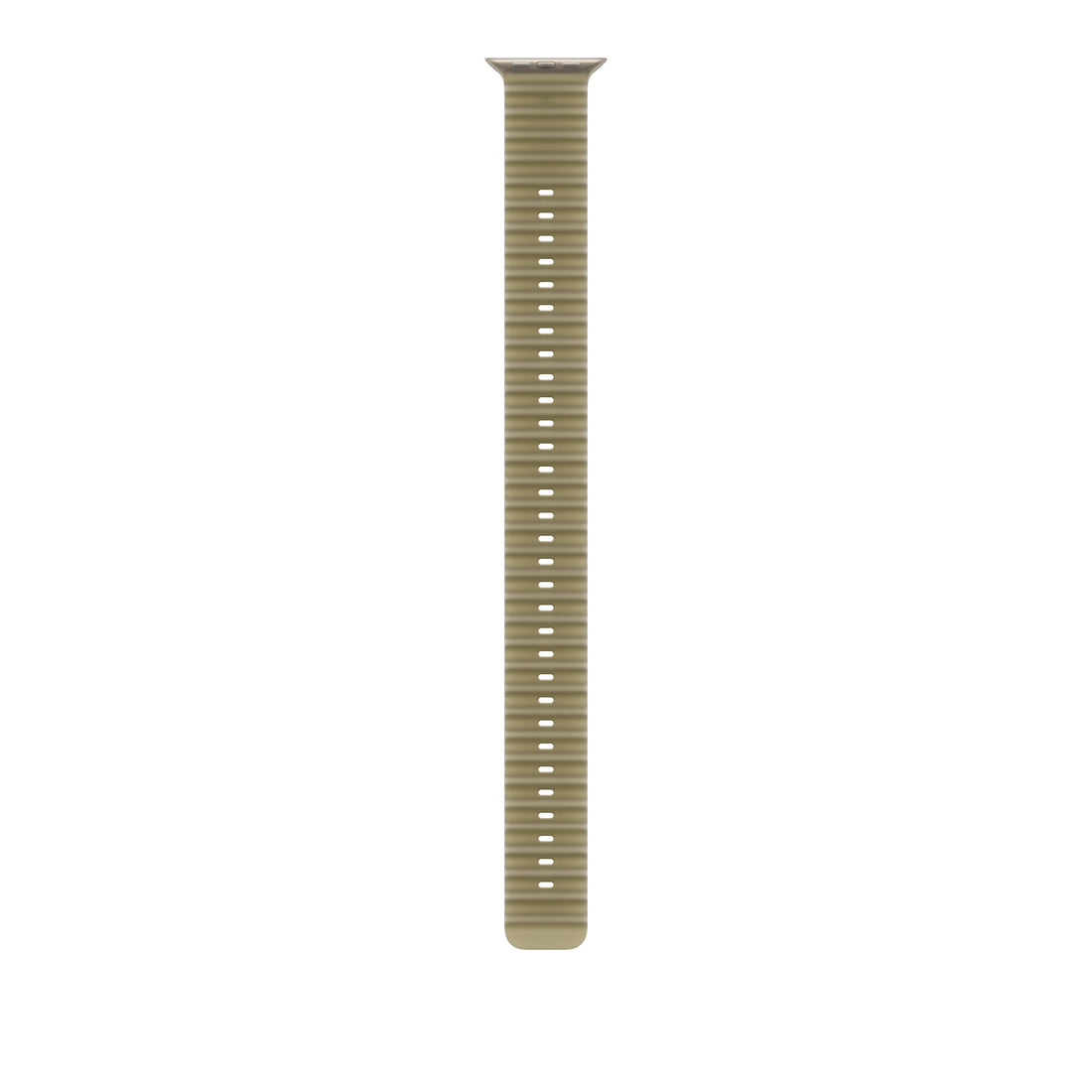 Apple 49mm Translucent Kelp Ocean Band Extension - Natural Titanium Finish