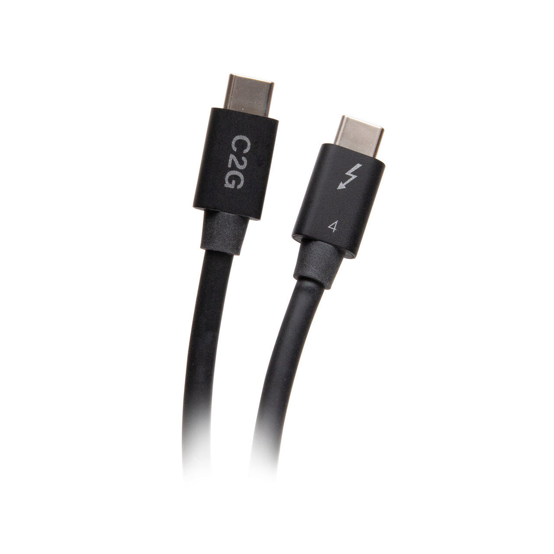 C2G 2.6ft (0.8m) ThunderboltTM 4 USB-C Cable (40Gbps) - image 2