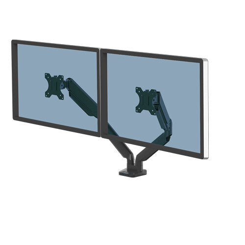 Fellowes Platinum Series Dual Monitor Arm - Monitor Mount for Two 8KG 40 Inch Screens - Adjustable Dual
