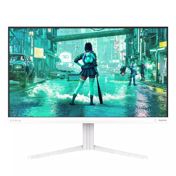 Philips Evnia 3000 – 23.8" Full HD 260Hz Monitor, White (24M2N3201PL/00)