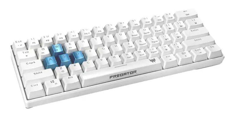 Acer Predator Aethon 330 keyboard Gaming USB + Bluetooth QWERTY English White