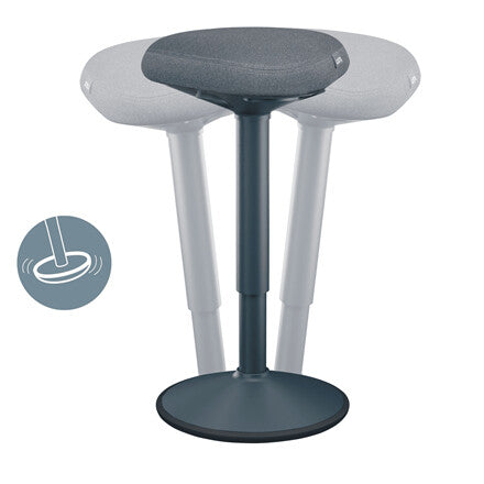 Leitz Ergo Active Standing Stool with Comfort Seat - image 8