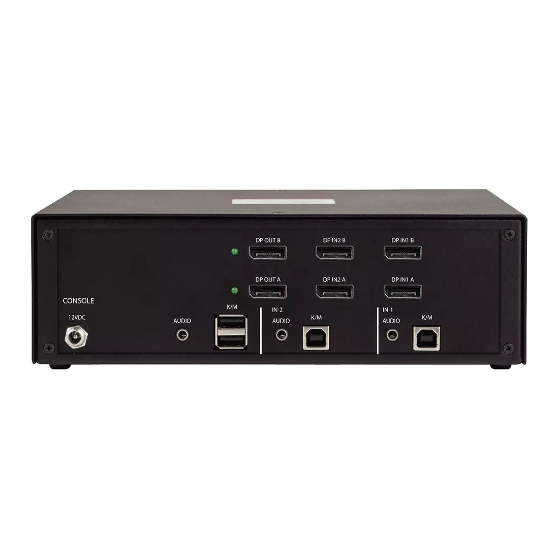 StarTech.com Secure 2-Port Dual-Monitor KVM Switch, DisplayPort, 4K 60Hz, NIAP 4.0 Desktop KVM, Metal Housing - image 2