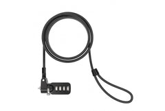 Compulocks T-bar Security Combination Cable Lock Black