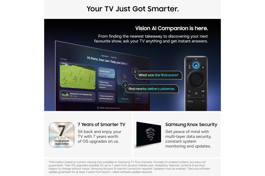 Samsung 83'' OLED S90H 4K Vision AI Smart TV (2026) - image 4