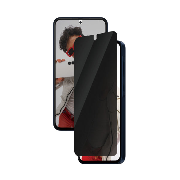 PanzerGlass SAFE. by ® 2-Way Privacy Screen Protector Samsung Galaxy A36 5G | Ultra-Wide Fit w. EasyAligner