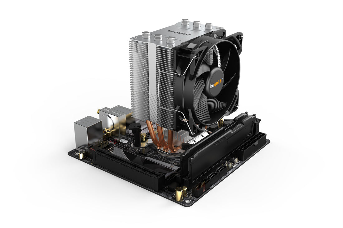 be quiet! PURE ROCK SLIM 2 Processor Air cooler 9.2 cm Silver - image 4