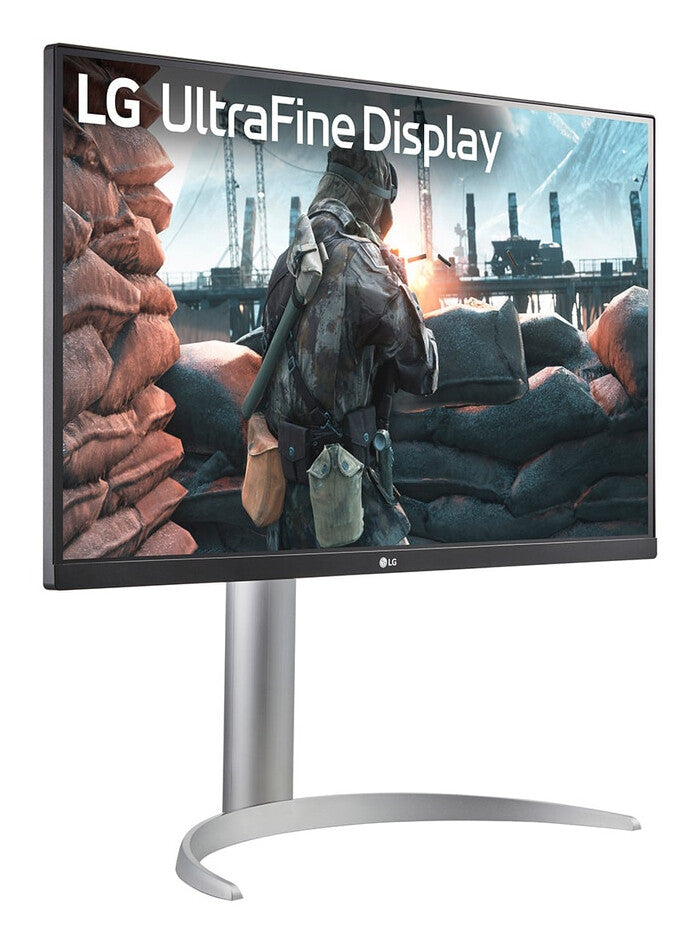 LG 27" 4K Ultra HD Computer Monitor, White (27UP650K-W) - image 4